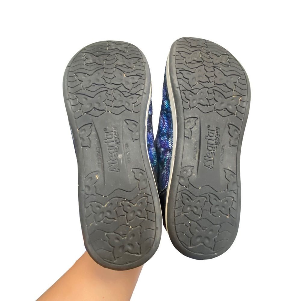 Alegria Womens Essence Winter Garden ESS-314 Blue Sneaker Shoes Size 42 Comfort - Picture 6 of 7